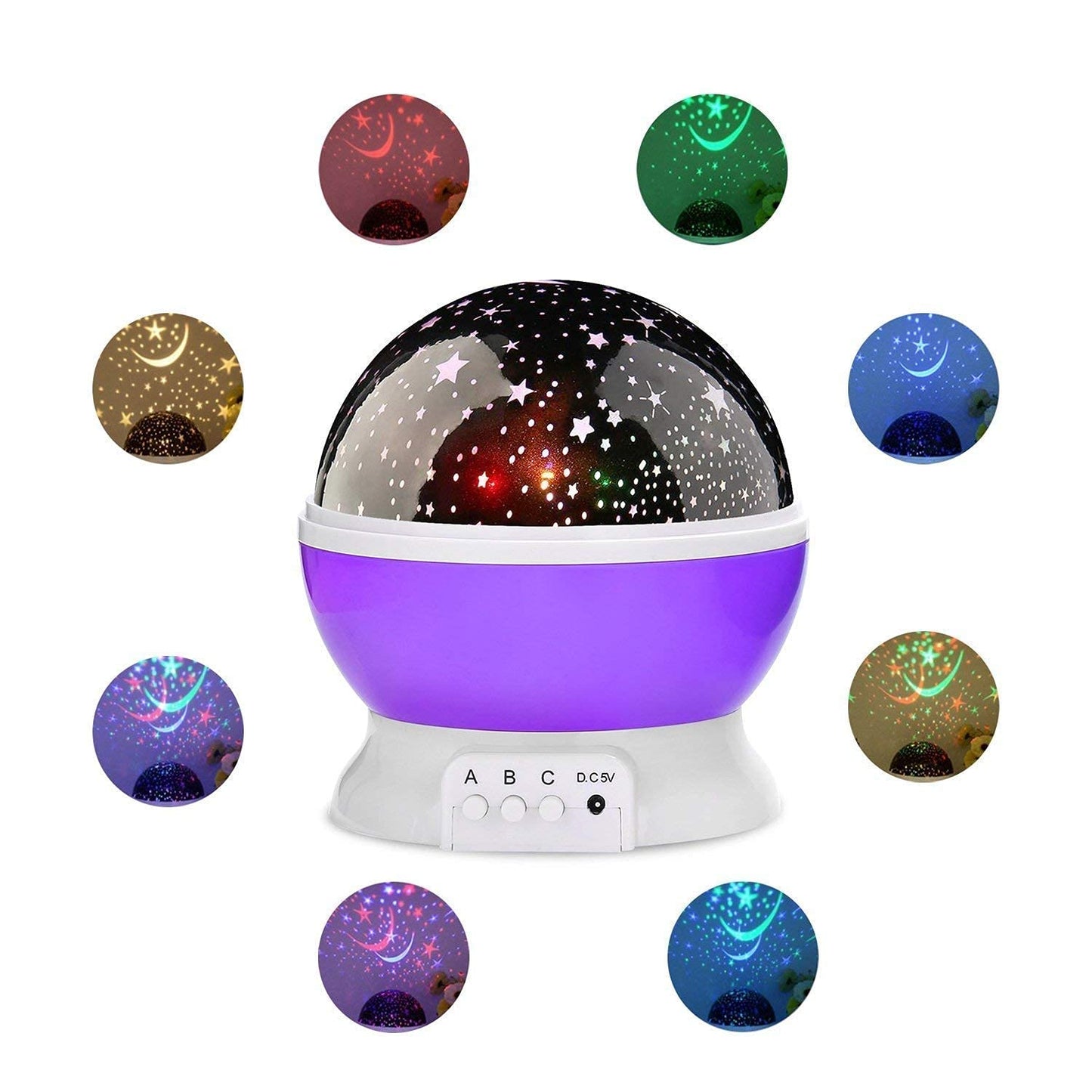 Star Magic Projector Night Lamp