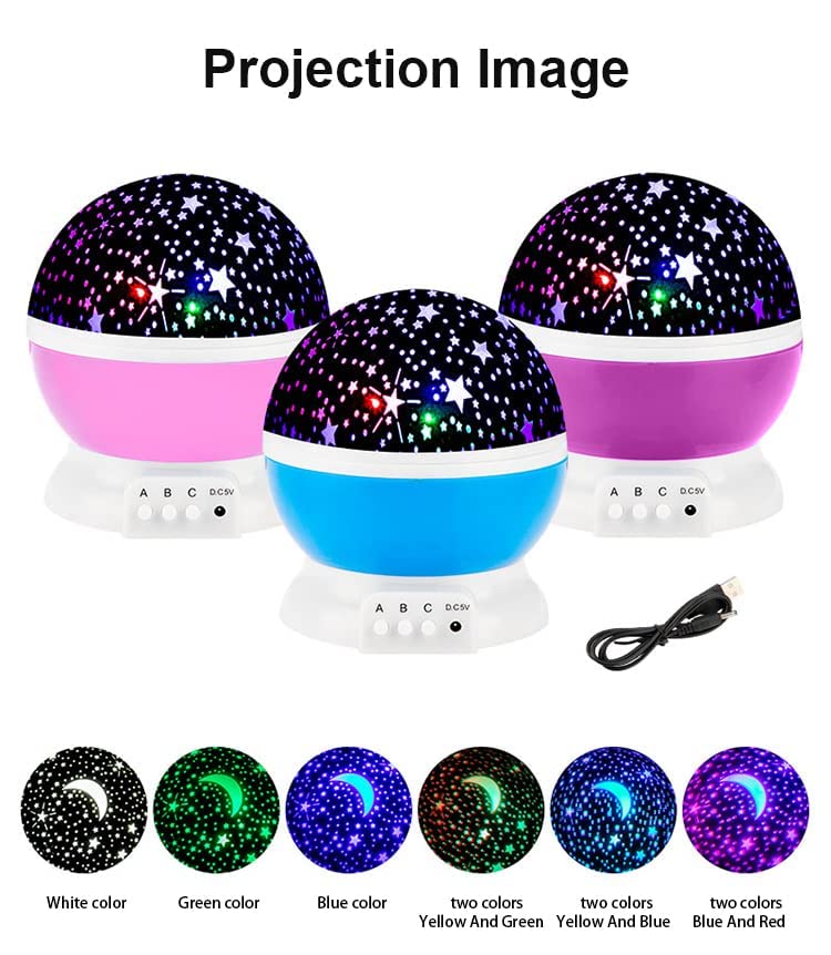 Star Magic Projector Night Lamp