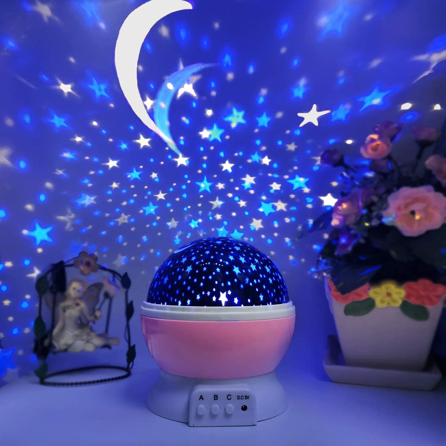 Star Magic Projector Night Lamp