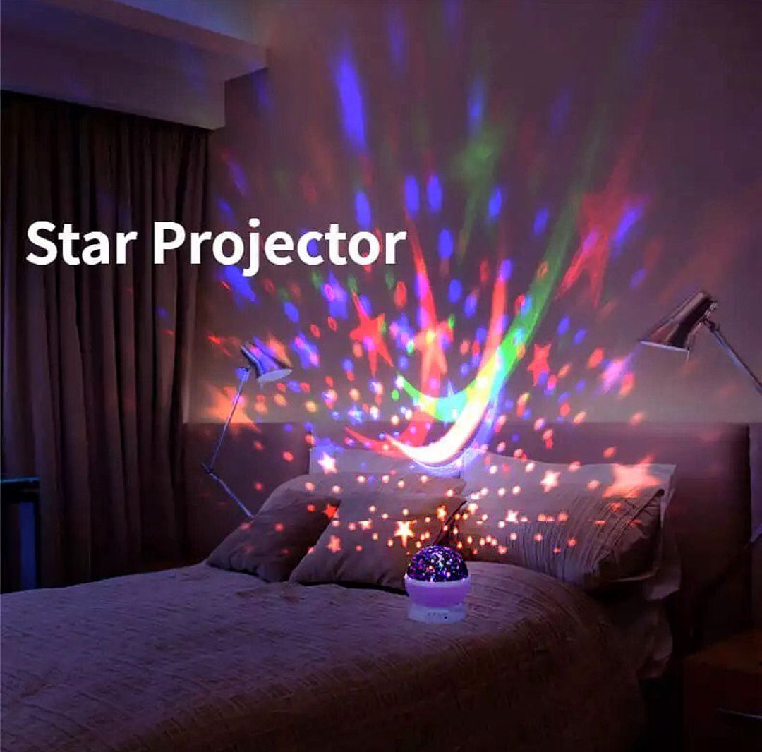 Star Magic Projector Night Lamp