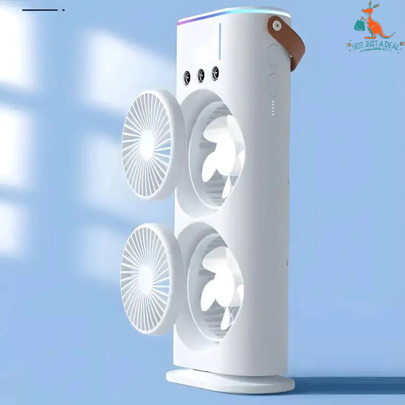 Portable Double-Ended Spray Fan